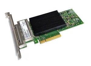 Intel X710-T4L 10Gigabit 10GBe 10GBaseT Quad Port Server NIC Intel X557-T4 FP - Bild 1 von 2