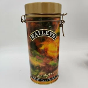 EMPTY Baileys The Original Empty 1993 Ireland Empty Round Tin Can Container - Picture 1 of 7