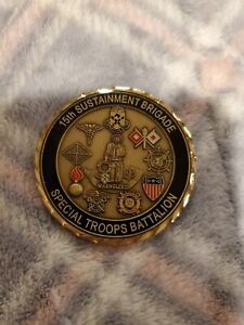 US Army 15th Sustainment Brigade Special Troops BN Challenge Coin H 