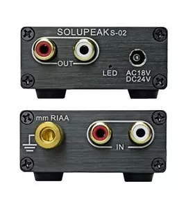 MM RIAA Phono Preamp Stereo phonograph Class A preamplifier for turntable LP pla - Picture 1 of 5