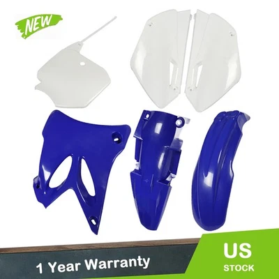 Kit completo de guardabarros de plástico cubierta lateral carenado cubierta para Yamaha YZ85 02-14 EE. UU. Foto 1 de 4