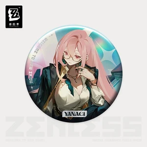 ZZZ miHoYo Zenless Zone Zero Tsukishiro Yanagi Badge Pins Official Goods Emblem - Picture 1 of 2
