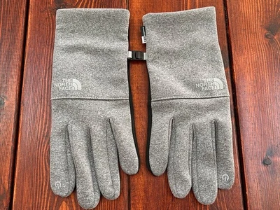 Luvas THE NORTH FACE unissex Etip tela sensível ao toque cinza reciclado TNF tamanho XL/10 novas - Imagem 1 de 4