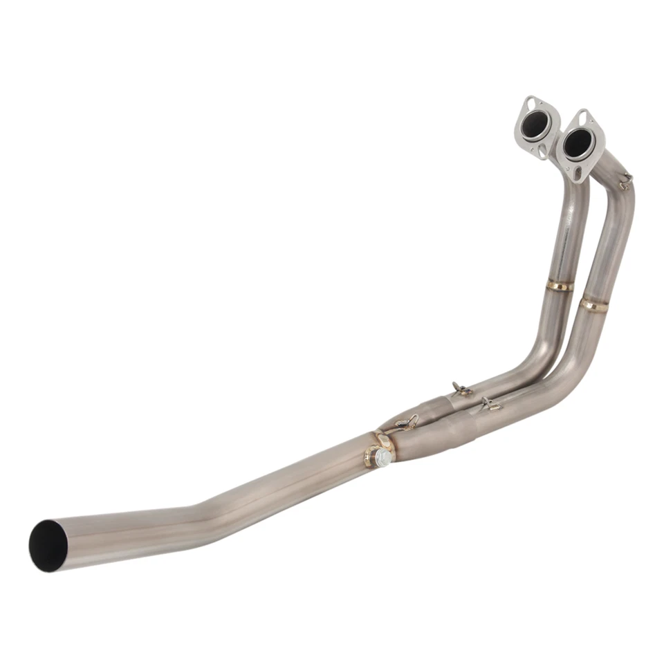 Tubo de enlace de cabezal de escape de titanio para Kawasaki Ninja 250 400/Z250 Z400 2017-2023 Foto 1 de 4