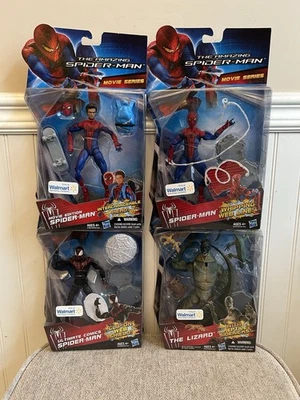 Juego de serie de películas The Amazing Spider-Man desenmascarado Spider-Man Lagarto Walmart Foto 1 de 3