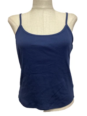 NOBO NO BORDERS AZUL MARINO TEJIDO ELÁSTICO SCOOP CAMI Talla. Jr. 2XL* Foto 1 de 4