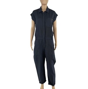 Mono De Lino Azul Marino Sólido Camel Active Para Mujer Talla EU 38 UK 10 US 8 - Imagen 1 de 9