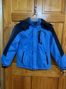 gemyse jacket Snow & Ski Jacket With Hood Boys Size L (10-12) Blue - Picture 1 of 19