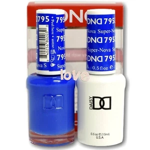 DND Daisy Gel Nail Polish 0.5fl.oz LED/UV Gel Color Duo DND795- Super-Nova - Picture 1 of 1