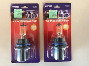 OEM Crystal Blue 9004 halogen bulbs - set of 2 bulbs - NEW - Picture 1 of 5