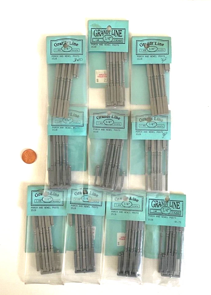 1/4" SCALE DOLLHOUSE MINIATURE BUILDING ACCESSORIES BY GRANDT LINE ( Q ) - Image 1 of 1