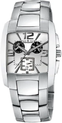 Часы мужские хронограф Candino нержавеющая сталь тонно C7510D швейцарские дата - Изображение 1 из 4