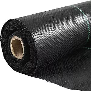 VEVOR 1.8x91m Heavy Duty PP Woven Weed Barrier 108gsm Landscape Ground Cover - Picture 1 of 12