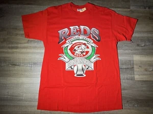 Cincinnati Reds Vintage T-Shirt Stedman- Red - Size XL - Picture 1 of 3
