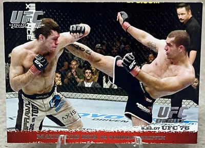 2009 Topps UFC Round 1 - #70 Mauricio Rua vs Forrest Griffin - Image 1 of 2