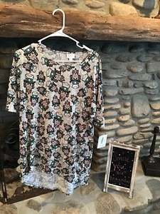 LuLaRoe Irma Tunic size-small Americana Uncle Sam NWT 🦄 - Picture 1 of 1