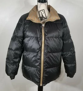 BURBERRY Vintage Check Reversible Puffer Jacket, Men's Size X-Large - Picture 1 of 12
