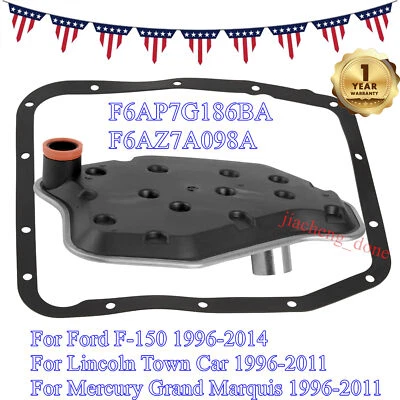 Transmission Filter Gasket Kit For FORD F150 Lincoln Mercury Expedition FT105 US - Image 1 of 4