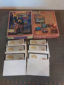 Monkey Island 2 Big Box PC IBM 5,25" Diskette fehlende Handbücher - Bild 1 von 14