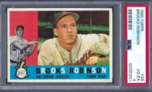 1960 Topps #028 PSA 4 Brooks Robinson Orioles 28 Centered! - Bild 1 von 2