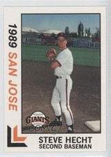 1989 Best San Jose Giants Steve Hecht #24