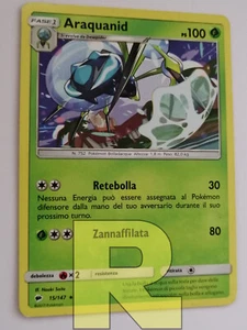 Araquanid ® Ombre Infuocate 15/147 ® Rara ® Pokemon ® Italiano ® EX - Imagen 1 de 2