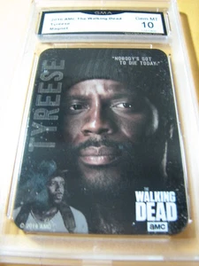 IMÁN AMC TYREESE 2016 THE WALKING DEAD # 9 GRADO 10 L@@@K - Imagen 1 de 1