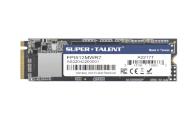 Super Talent EX FPI512MWR7 - SSD - 512 GB -internal -M.2 2280 -PCIe 3.0 (NVMe) - Image 1 of 4