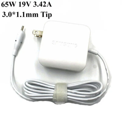 Original 65W AC Adapter Charger Samsung Notebook 9 NP900X3T-K01US NP900X5N-L01US - Image 1 of 4