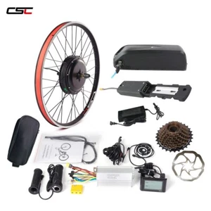 Ebike Conversion Kit 1500W 1000W Rear Wheel 26 27.5 29'' with Battery 48V 18Ah - Picture 1 of 14