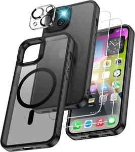 Xinkae 4 in 1 für iPhone 14 Hülle, iPhone 14 Handyhülle kompatibel mit Magsafe, - Bild 1 von 7
