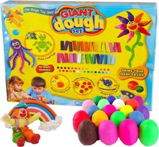 Giant 30 Piece Play Dough Set Craft Modelling Doh, Clay Moulding Toy