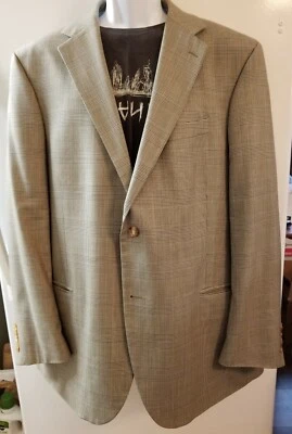 Abrigo deportivo T Harris 46R marrón / 34 pulgadas. Manga Foto 1 de 4