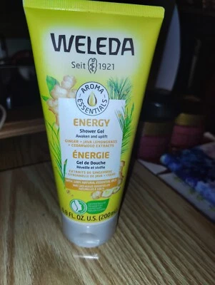Gel de ducha Weleda Aroma Essentials ENERGY Awaken & Uplift 6,8 fl oz - ¡¡¡¡NUEVO!!!!!! Foto 1 de 2
