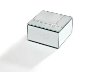Caja de joyería de diamantes de cruce espejado - Imagen 1 de 1