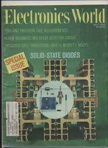 Electronics World Magazine Vol 76 #01 Jul 1966 Solid-State Diodes Precision Time - Picture 1 of 3