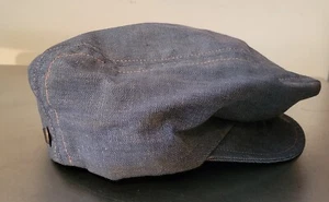 Vintage West Cal. 45 Newsboy Cap Made in USA by Jean McLaughlian  - Picture 1 of 7