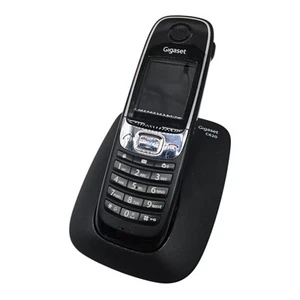 Gigaset C620 Mobilteil mit Ladestation Gebraucht Schwarz N5 - Zdjęcie 1 z 7