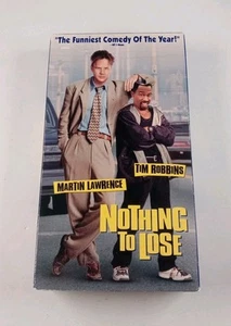 Nothing to Lose (VHS) 1997 Martin Lawrence, Tim Robbins, John C. McGinley TESTED - Picture 1 of 4
