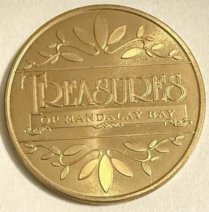 Treasures Of Mandalay Bay Las Vegas Nevada 39mm Medal - Picture 1 of 2