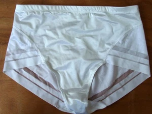 Bragas bragas elásticas blancas M&S talla 18 SIN VPL control medio - Imagen 1 de 6