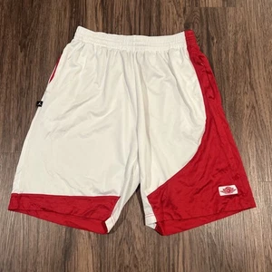 Air Jordan Basketball Wings Logo shorts Size L White Red - Picture 1 of 11