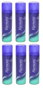 6 x Harmony Natural Hold Hairspray 225ml - Picture 1 of 1