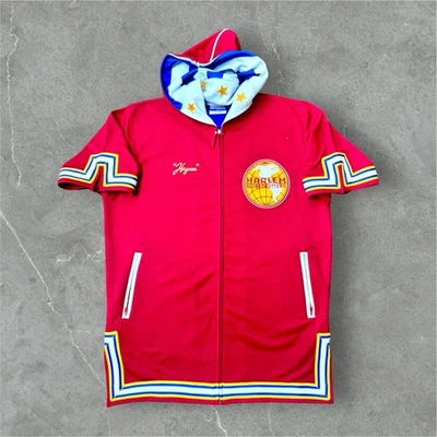 Camiseta deportiva de baloncesto grande Platinum Fubu Harlem Globetrotters “Haynes” Y2K vintage Foto 1 de 4