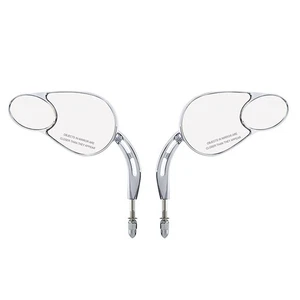 Split Vision Mirrors For Harley Touring Electra Glide Street Glide Road King NEW - Picture 1 of 9