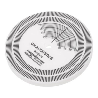 SODIAL Reliable Turntables Strobe Disc Stroboscope Mat Tests Rotational Speed2596
