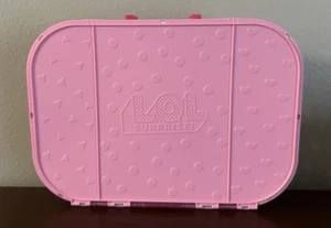 LOL Muñeca Sorpresa Moda Pasarela Rosa Estuche de Transporte de Almacenamiento con Asa 17" x 12" - Imagen 1 de 14