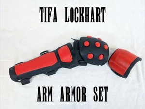 Tifa Lockhart Final Fantasy 7 VII Remake Arm Armor Cosplay Hard Plastic - Picture 1 of 6