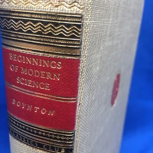 Beginnings of Modern Science By Holmes Boynton Classics Club 1948 Vtg HC Book - Picture 1 of 12