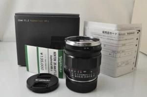 [OPEN BOX] Voigtländer Nokton Objektiv 35 mm f/1,2 asphärisch II VM für Leica M #6223 - Bild 1 von 11